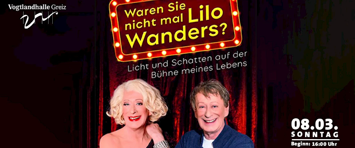 Vogtlandhalle Greiz - Lilo Wanders